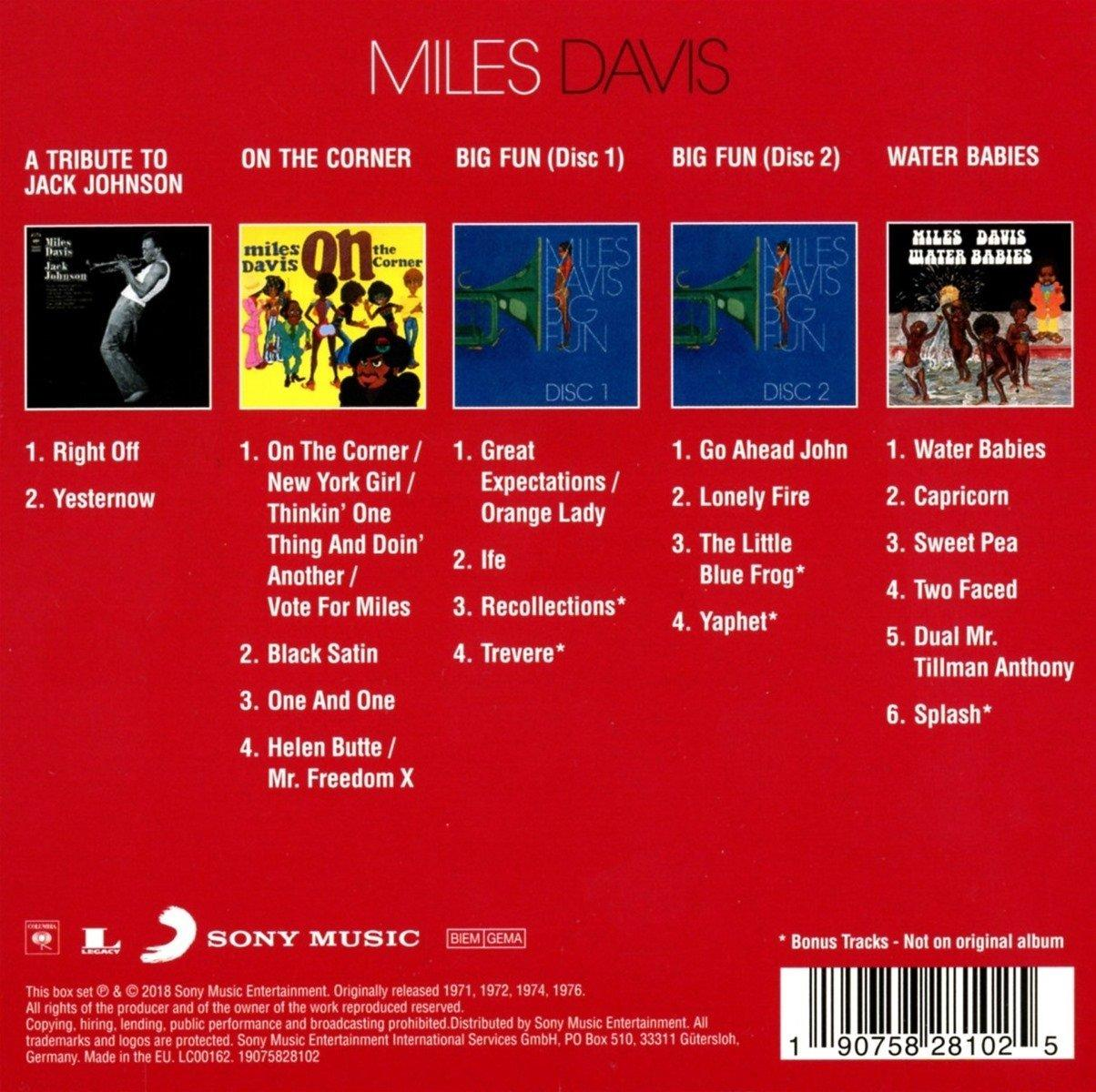 Albumcover mit mehreren Albumcovern und Text.