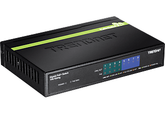 TRENDNET TPE-TG44g 8-Port GREENnet Gigabit PoE+ - Switch (Schwarz)