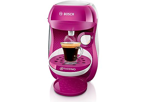 BOSCH TAS1001 Tassimo Happy Kaffeepadmaschine Wild Purple
