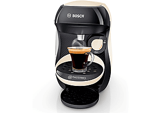 BOSCH TAS1007 Tassimo Happy Kaffeepadmaschine Creme & Black