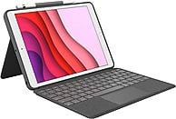 LOGITECH Toetsenbordcover Combo Touch iPad 9/8/7 Gen. AZERTY FR Grijs (920-009625)