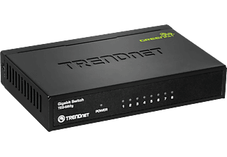 TRENDNET TEG-S82G 8-Port Gigabit GREENnet - Switch (Schwarz)