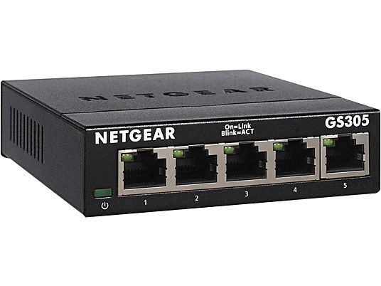 NETGEAR GS305v3 - Switch (Schwarz)