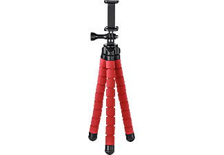 HAMA Trépied pour Smartphone & GoPro Flex Rouge (4617)