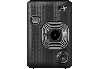 FUJIFILM Instax Mini LiPlay instant fényképezőgép, sötét ezüst