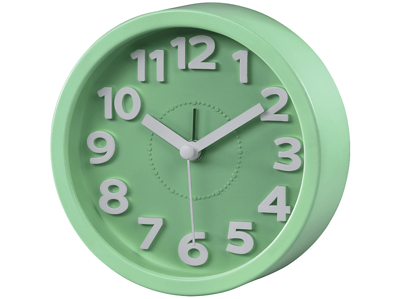Despertador - Hama Retro, Vintage, Alarma, Analógico, Pila AA, Verde