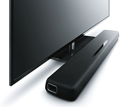 Barra de sonido - Yamaha YAS-107 BK, 120 W, Bluetooth, 5 modos surround, Negro
