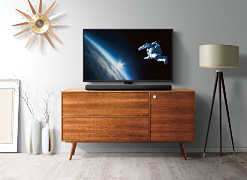 Barra de sonido - Yamaha YAS-107 BK, 120 W, Bluetooth, 5 modos surround, Negro