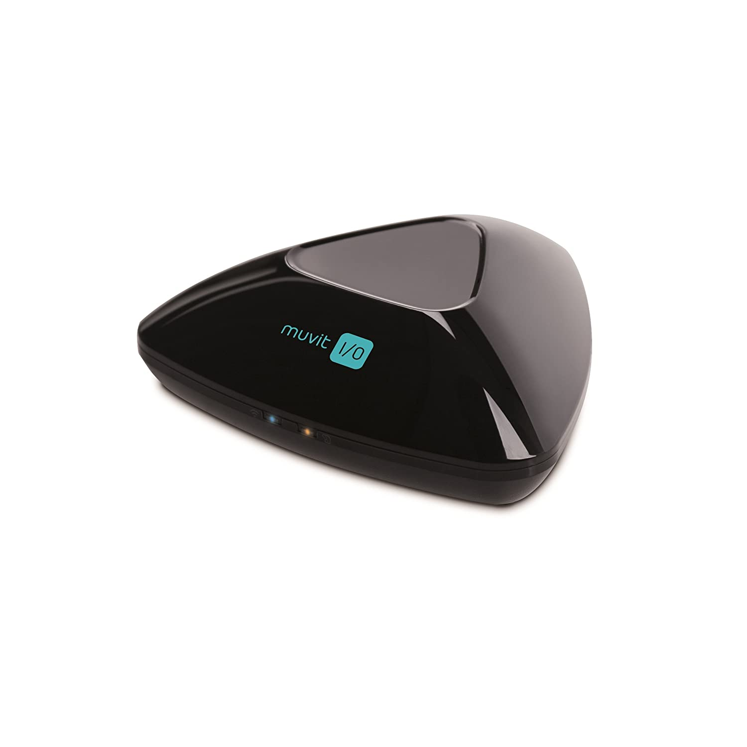 Control remoto inteligente - Muvit iO MIOCRU001, Infrarrojos, Radio frecuencia, WiFi, Negro