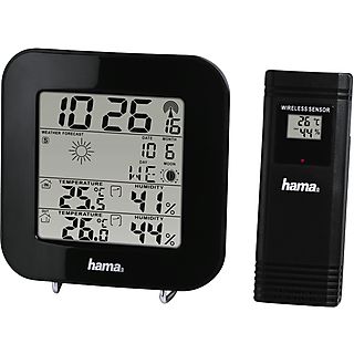 Estación meteorológica - Hama EWS-200 , Radio, Reloj DCF, Negro