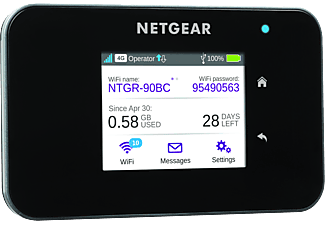 NETGEAR AC810 - Mobiler Hotspot (Schwarz)