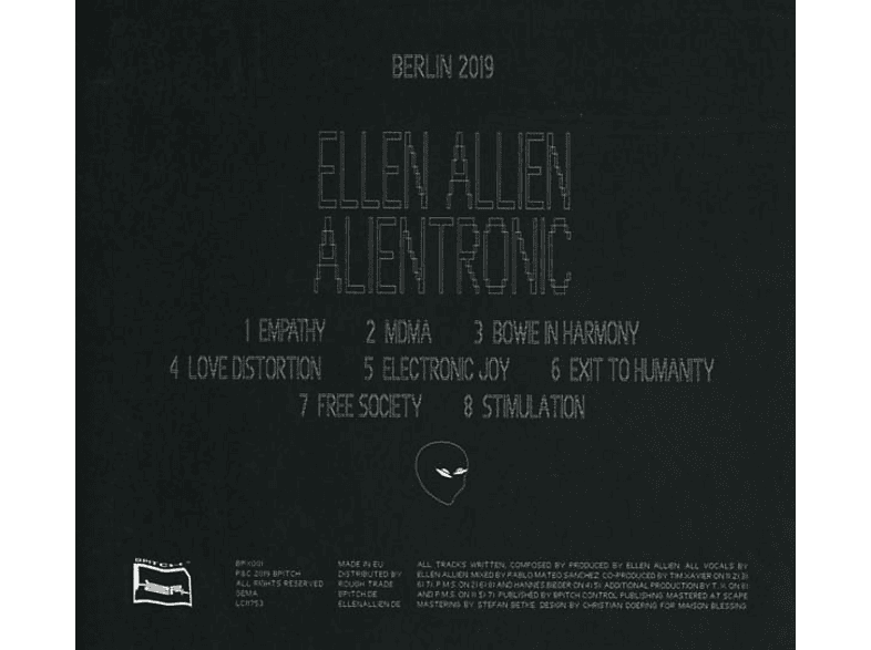 Thumbnail - Ellen Allien - Alientronic (CD)