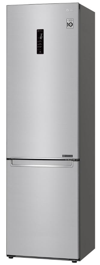 Frigorífico combi - LG GBB72NSDFN, 36 dB, No Frost, 384 l, 2.03 m, Inox