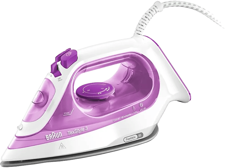 BRAUN HOUSEHOLD Stoomstrijkijzer TexStyle 3 (SI3030PU)