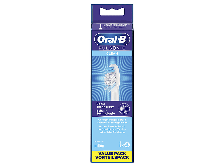 Oral-B SPCAG Pulsonic Clean 4er Aufsteckbürsten — Foto 2 von 2