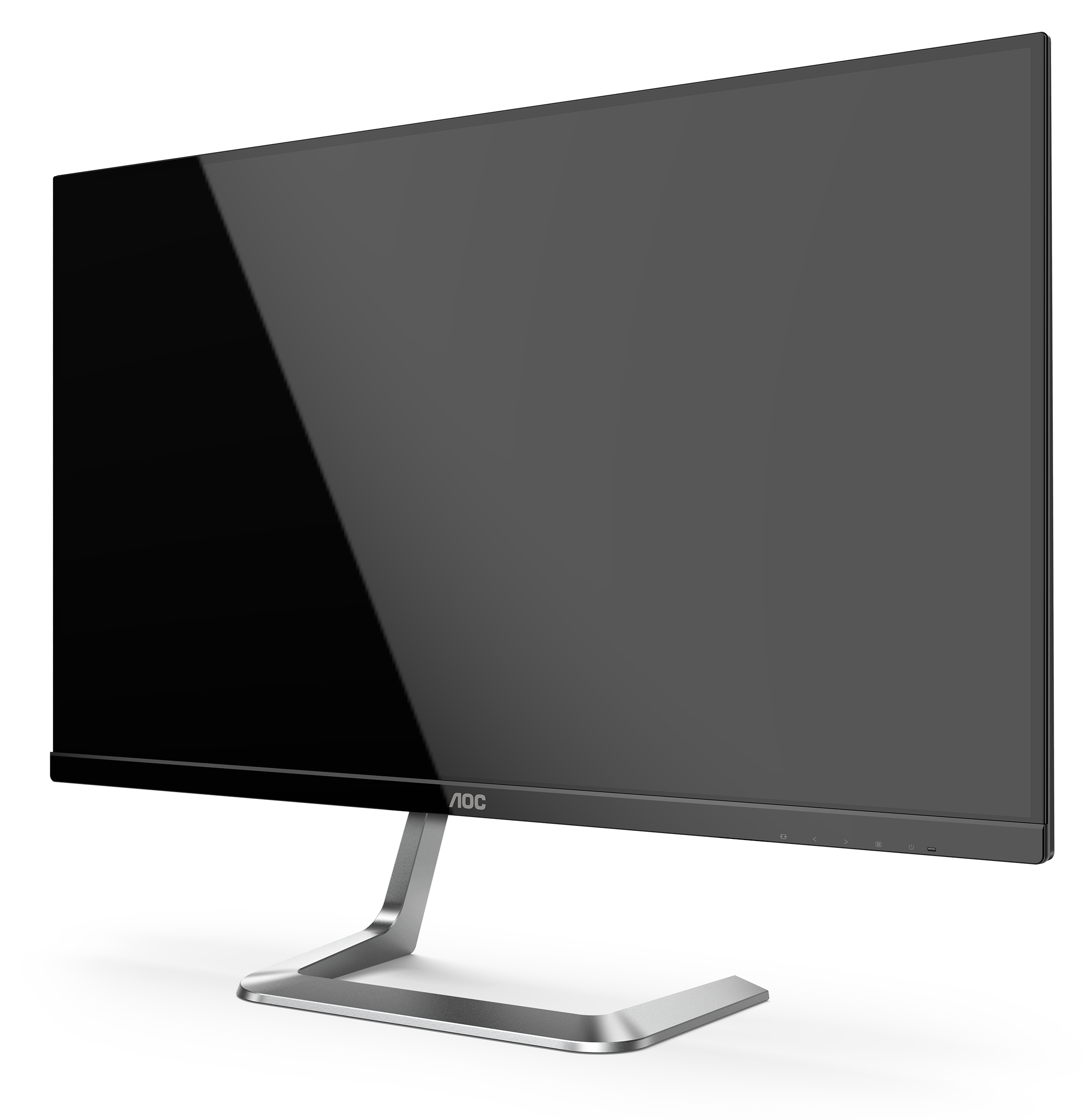 Monitor gaming - AOC Style-line Q27T1, 27", 2560 x 1440, HD LED, Plana, Plata