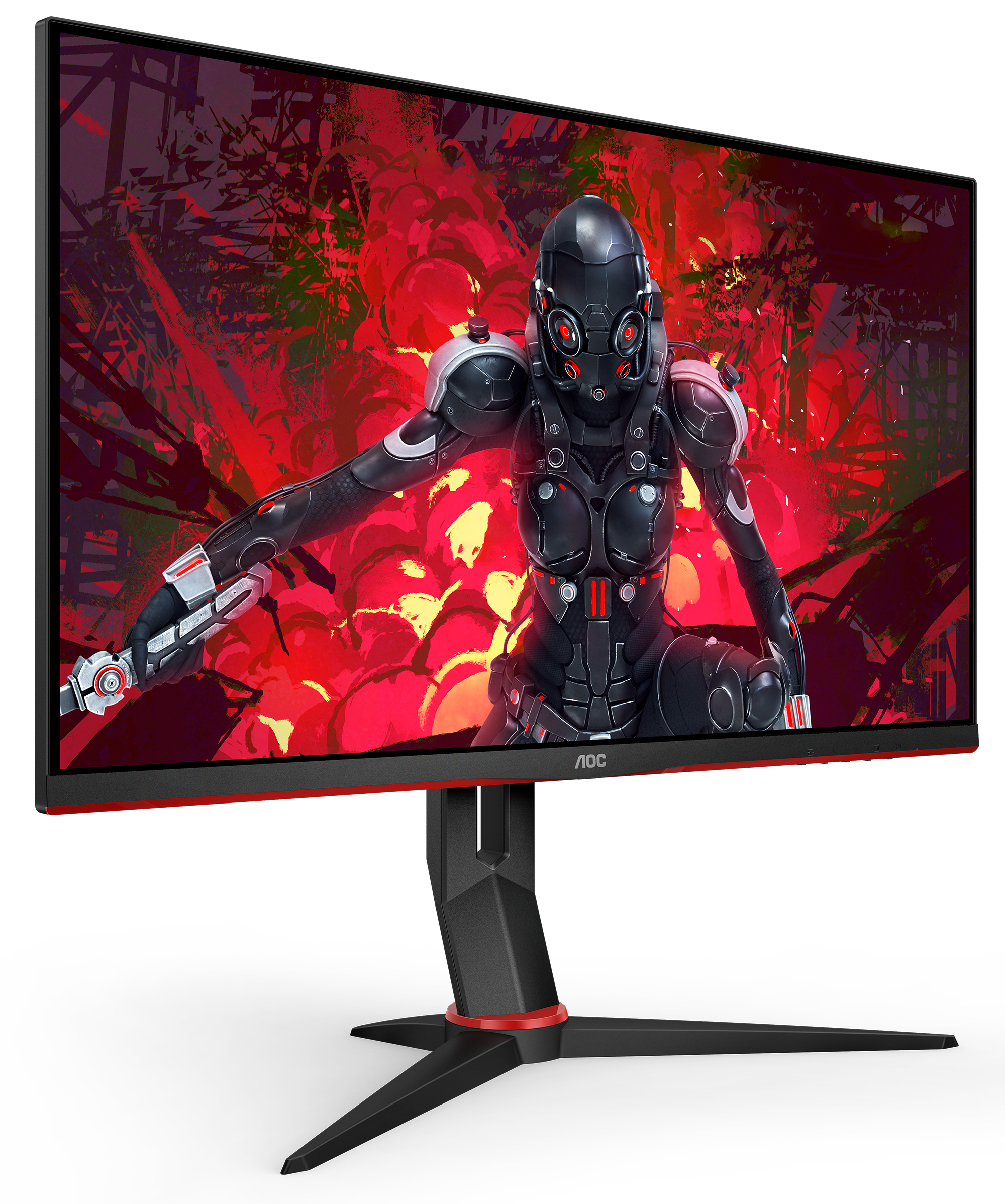 Monitor gaming - AOC 27G2U/BK, 27" Full HD IPS, 1ms, 144 Hz, AMD FreeSync, Negro