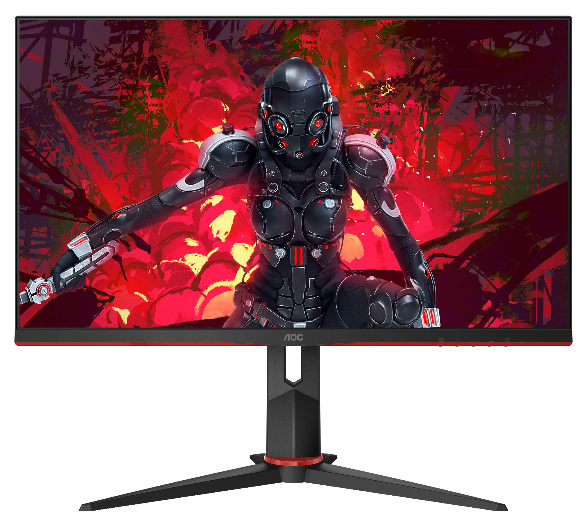 Monitor gaming - AOC 27G2U/BK, 27" Full HD IPS, 1ms, 144 Hz, AMD FreeSync, Negro