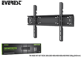 EVEREST TK-4085 40-85 VESA 300x300-400x400-600x400 MAX 50kg 640mm Askı Aparatı_3