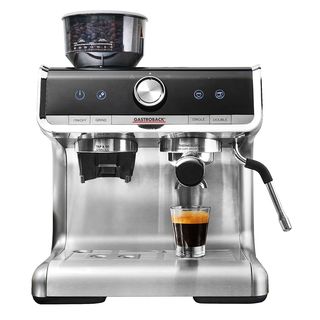 GASTROBACK 42616 Design Espresso Barista Pro Espressomaschine Edelstahl/Schwarz