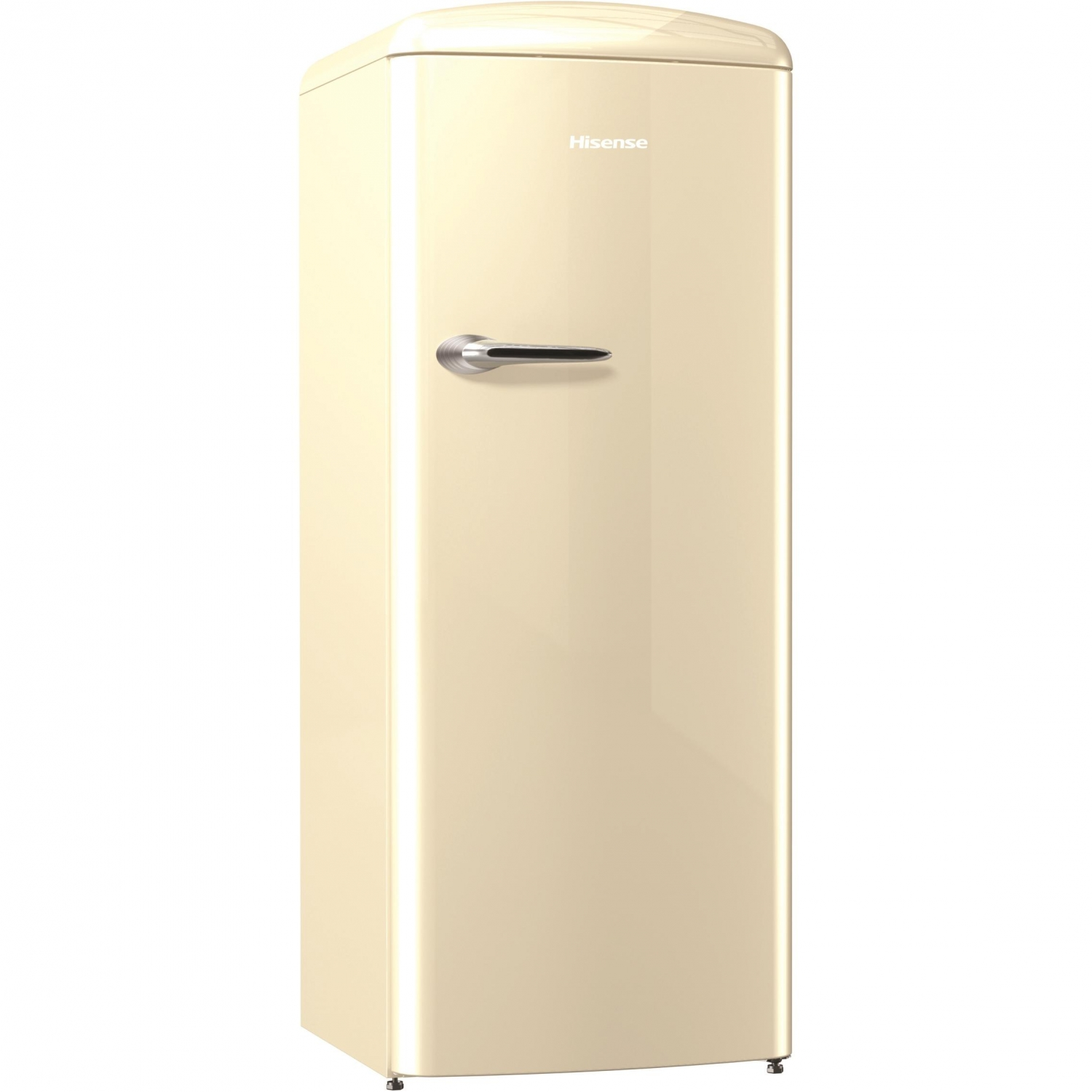 Frigorífico una puerta - Hisense RR330D4AY2, 254 l, Independiente, Función Defrost, 40 dB, A++, Crema