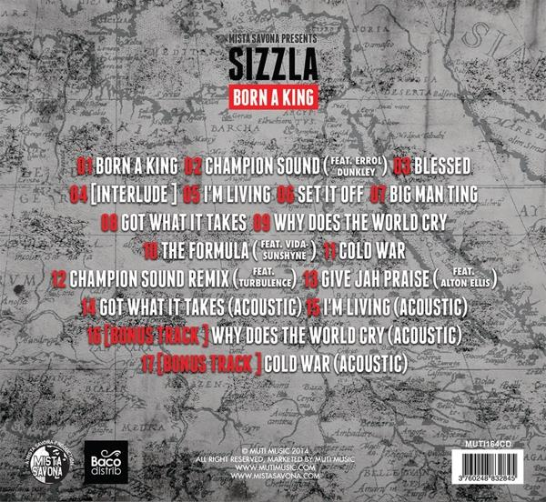 Sizzla - Born A King (Reissue)  - (CD)