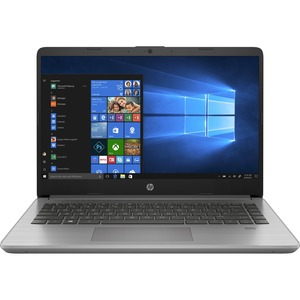 Portátil - HP 340S G7, 14" HD, Intel® Core™ i5-1035G1, 8 GB, 256 GB SSD, Windows 10 Pro, Plata ceniza