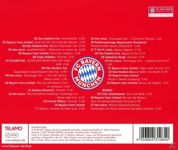 VARIOUS - FC Bayern München Pres. "Das Album" Saison 17/18  - (CD)