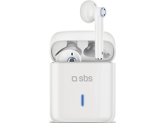 SBS TWS BT480 Urban - True Wireless Kopfhörer (In-ear, Weiss)