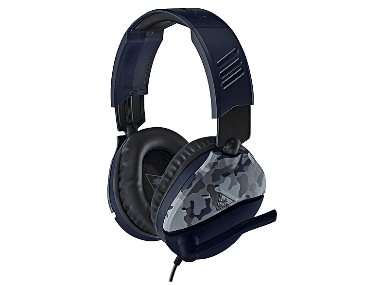 TURTLE BEACH Recon 70, Over-ear Gaming Headset Camouflage/Blau