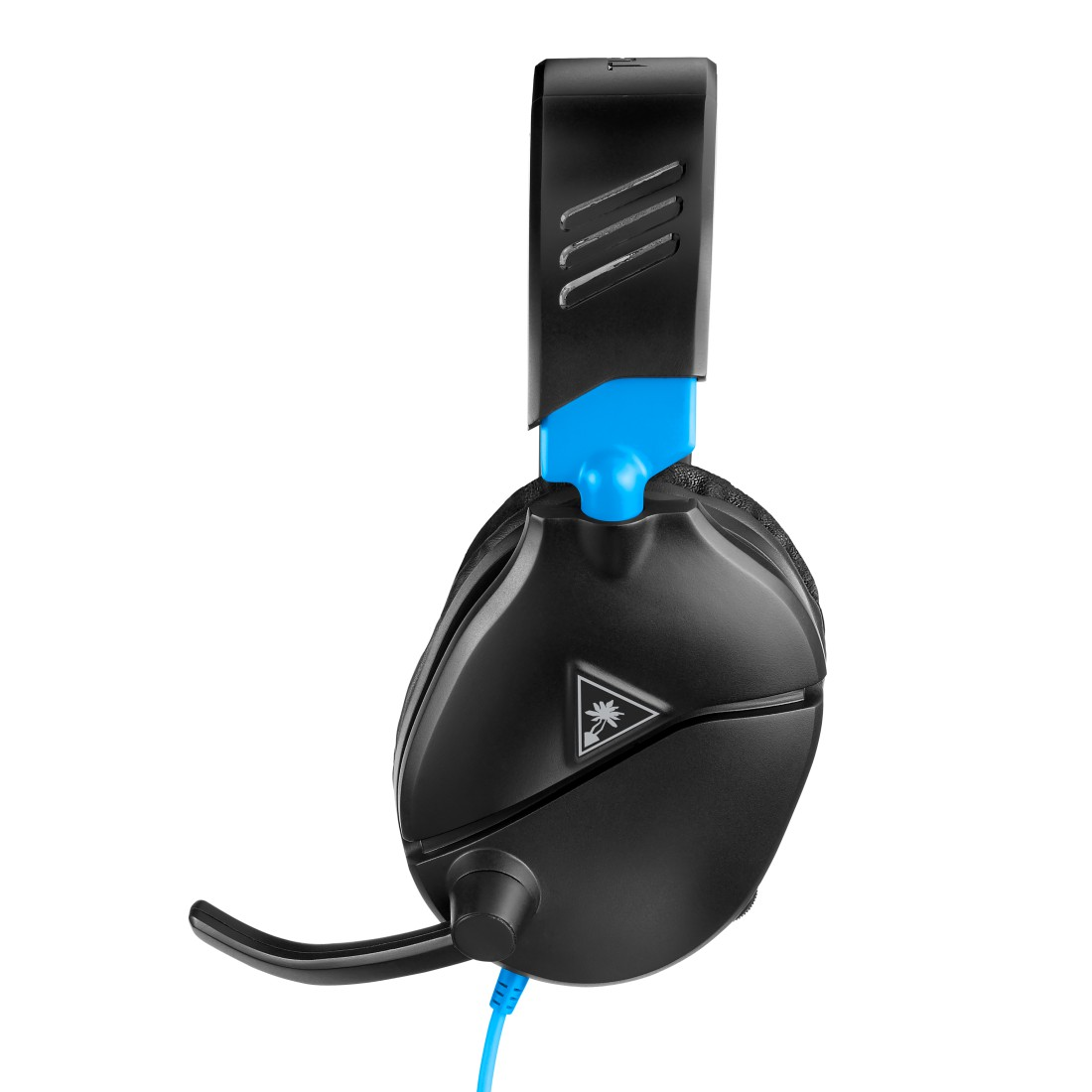 Gaming 70, Over-ear Schwarz/Blau BEACH TURTLE Headset Recon