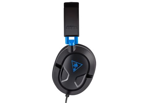 Headset Schwarz/Blau Headsets MediaMarkt TURTLE Gaming | Recon 50P, BEACH Over-ear Gaming