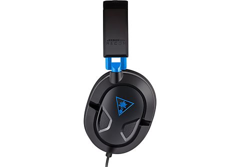 BEACH TURTLE Over-ear Gaming | Recon Headset Headsets 50P, MediaMarkt Gaming Schwarz/Blau