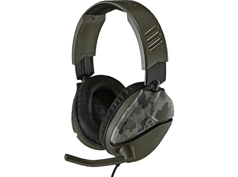 Over-ear Camouflage/Grün TURTLE Headset | BEACH Recon Headsets 70, MediaMarkt Gaming Gaming