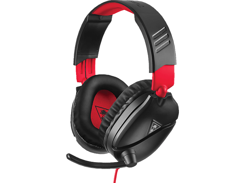 TURTLE BEACH Gaming 70, Headset Over-ear Recon Schwarz/Rot