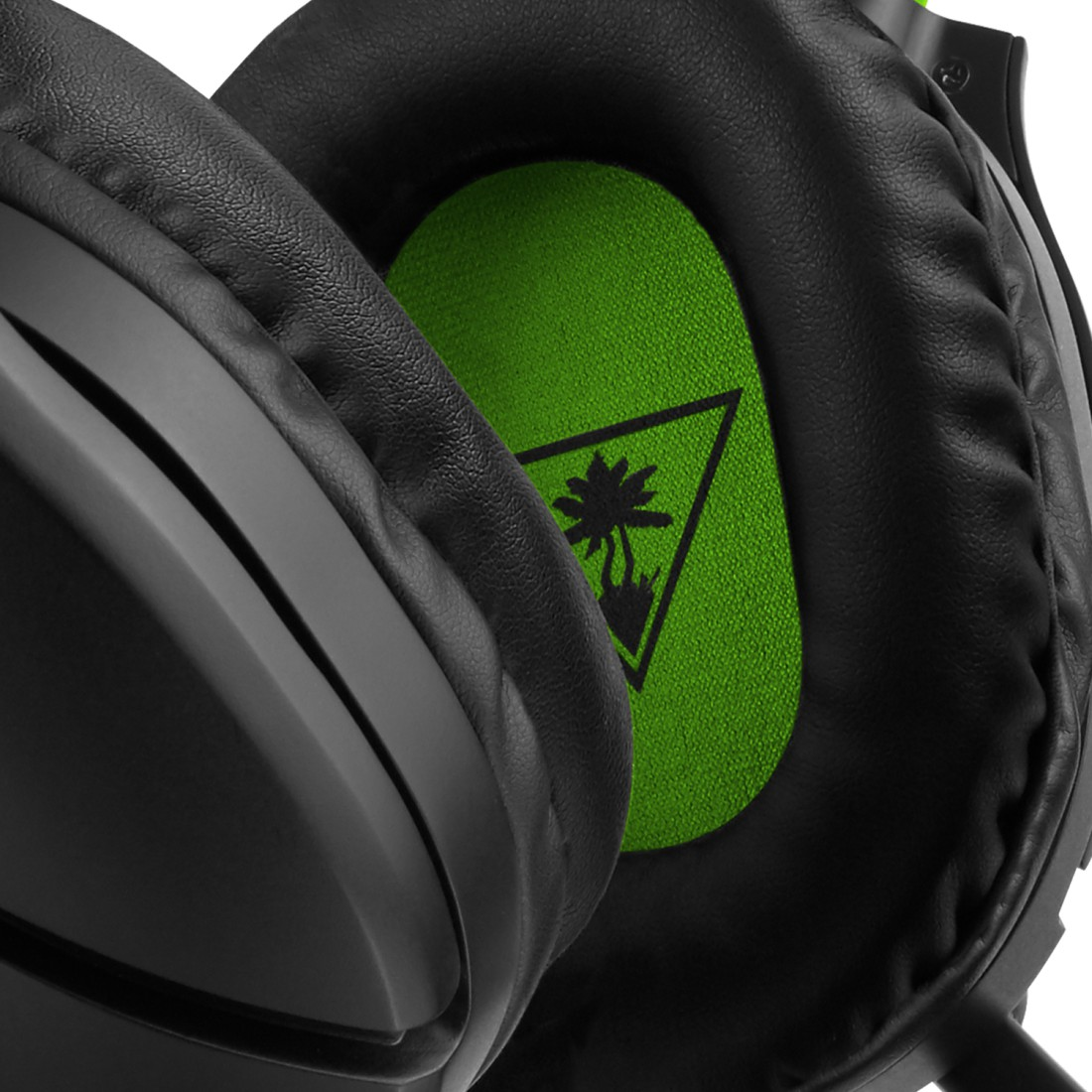 TURTLE 70, Schwarz/Grün Gaming Headset Over-ear BEACH Recon