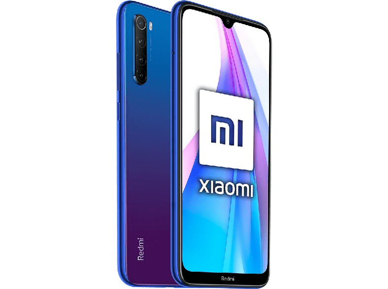 Xiaomi Redmi Note 8T, Azul, 64 GB, 4 GB RAM, 6.3" FHD+,Snapdragon 665,4000 mAh,Android+Inst. Protector