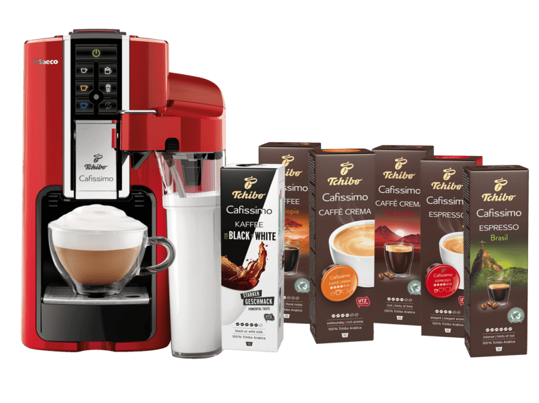 Tchibo Cafissimo Saeco Latte 60 Kapseln Espresso Filterkaffee