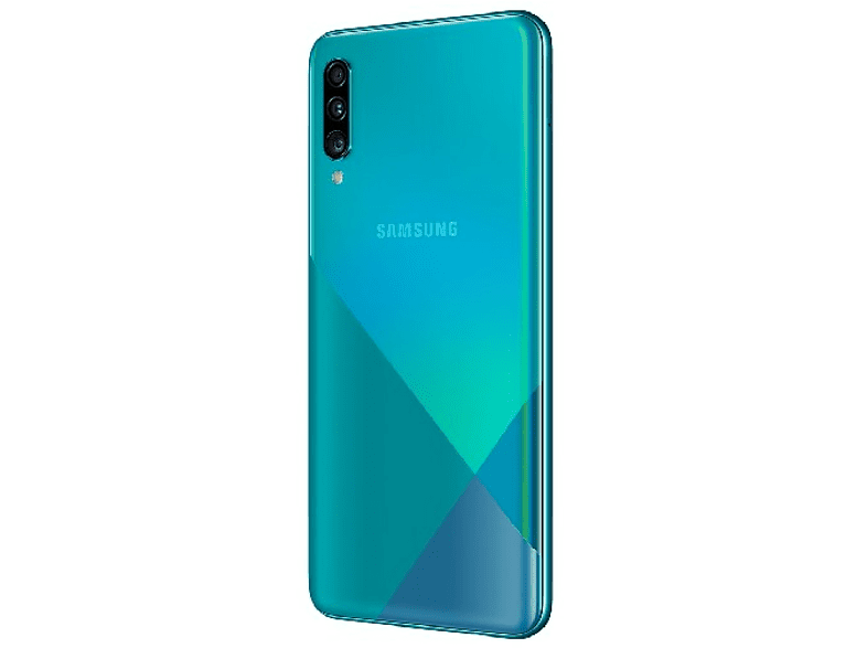 Samsung Galaxy A30s, Verde, 64 GB, 4 GB RAM, 6.4", Octa-Core, 4000 mAh, Android + Inst. Protector