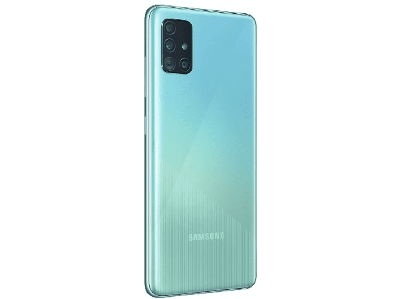 Samsung Galaxy A51, Azul, 128GB, 4GB RAM, 6.5" FHD+, Exynos9611, Android + Inst. Protector Pantalla