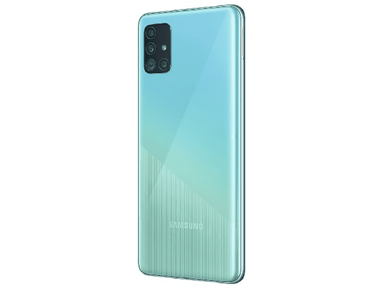 Samsung Galaxy A51, Azul, 128GB, 4GB RAM, 6.5" FHD+, Exynos9611, Android + Inst. Protector Pantalla