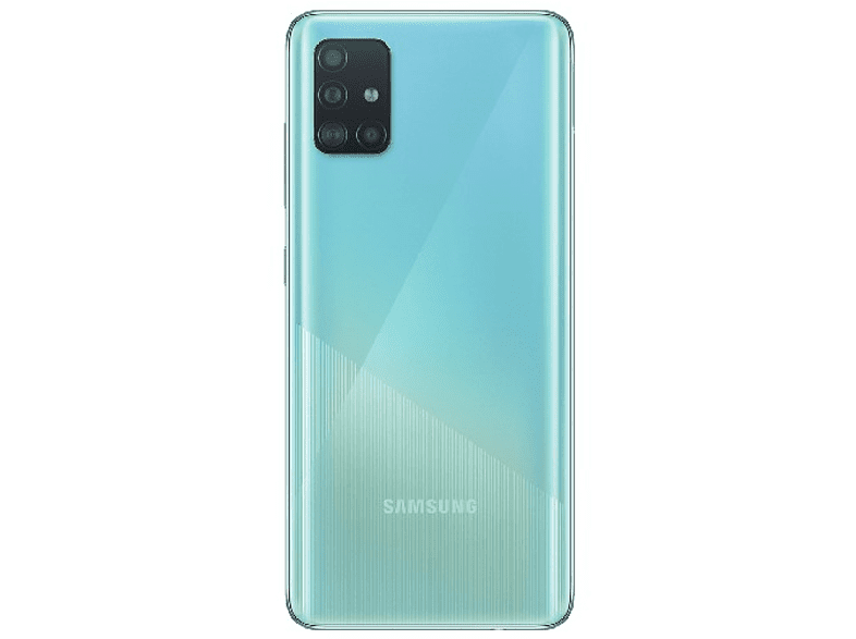 Samsung Galaxy A51, Azul, 128GB, 4GB RAM, 6.5" FHD+, Exynos9611, Android + Inst. Protector Pantalla