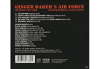 Baker,Ginger/Jones,Elvin - Do What You Like  - (CD)