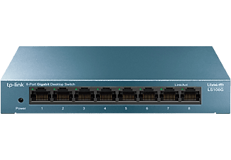 TP-LINK LS108G - Switch (Blu)