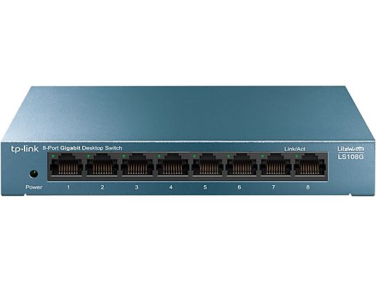 TP-LINK LS108G - Switch (Blau)