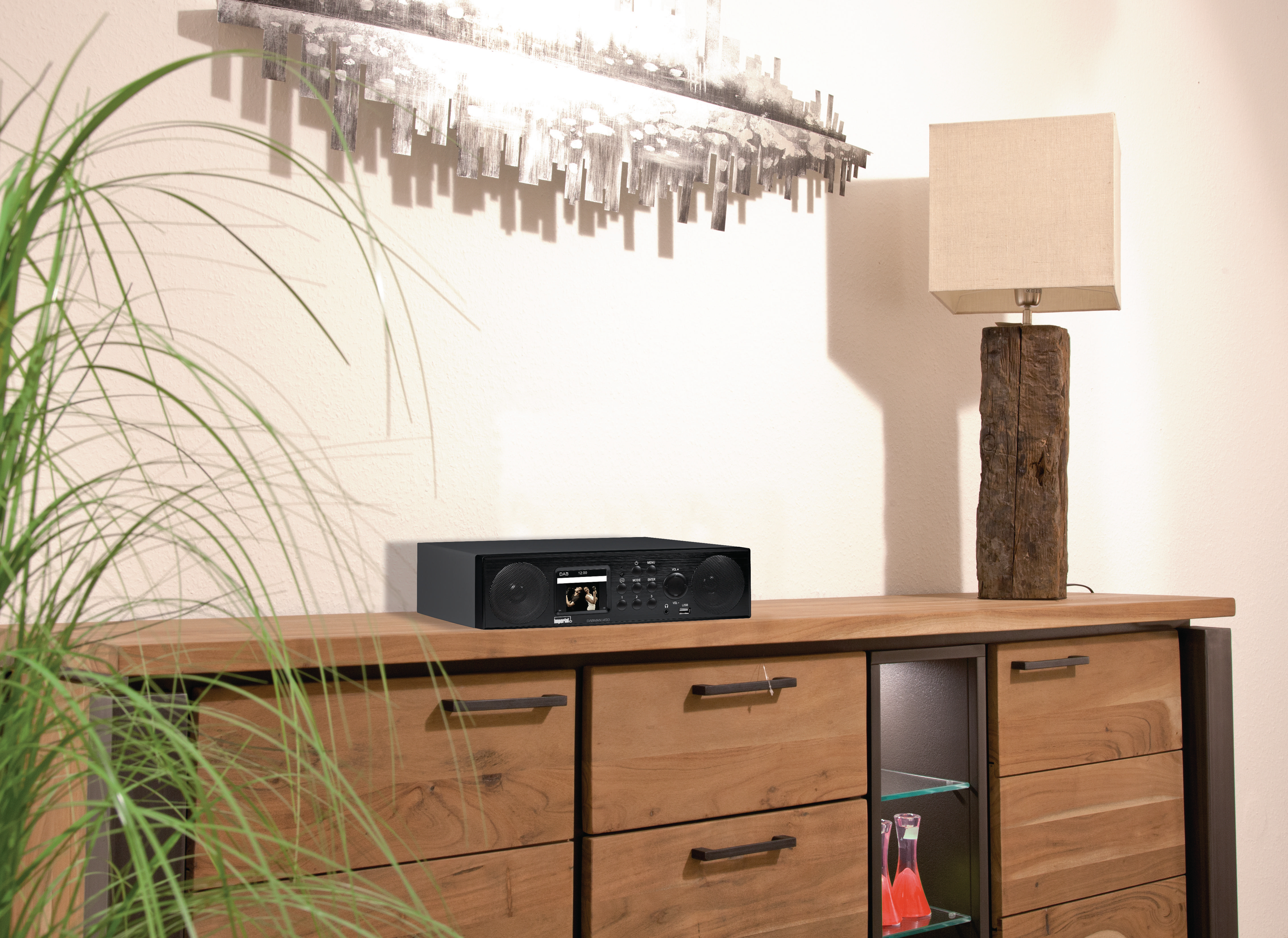 IMPERIAL DABMAN i450 DAB+ Radio, DAB, DAB+, Internet Radio, FM, AM, Bluetooth, Schwarz