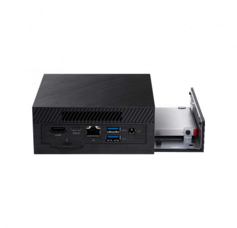 Mini PC - ASUS PN62-BB5004MD, Intel® Core™ i5-10210U, Sin almacenamiento, Sin sistema operativo, Negro