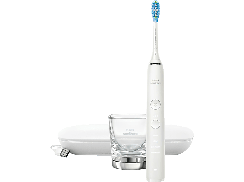 PHILIPS Sonicare HX9911/27 DiamondClean 9000 Weiß Zahnbürste Elektrische