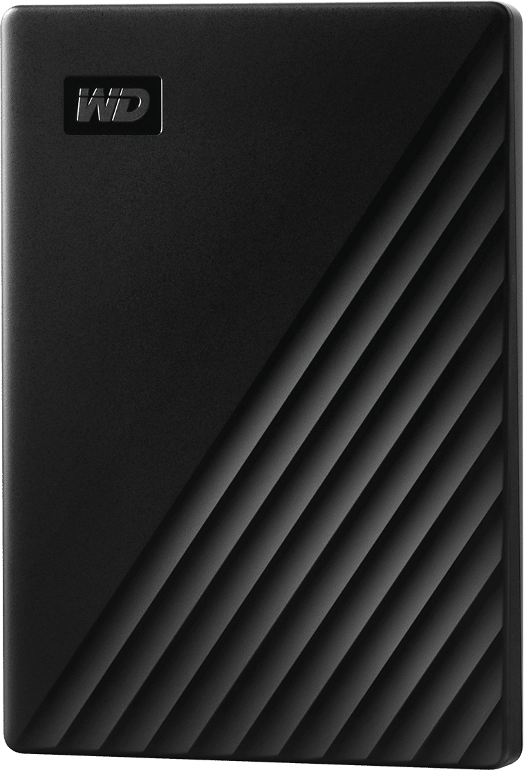 WD My Passport 1TB külső merevlemez USB 3.2 2,5" HDD, fekete