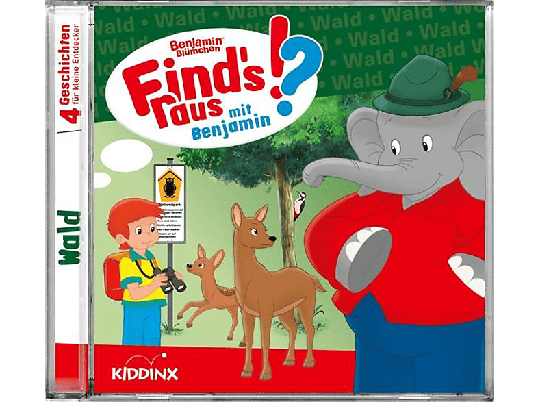 Benjamin Blümchen - Find's raus mit Benjamin:Wald - (CD)